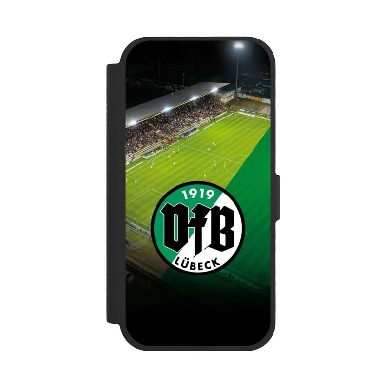 iPhone 17 NIVOflip  VfB Lübeck Dreieck Grün Transparent Groß