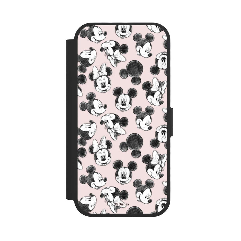 iPhone 17 NIVOflip Minnie & Mickey Viele Gesichter Pink