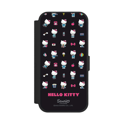Apple iPhone 17 NIVOflip Hello Kitty 90s Schwarz