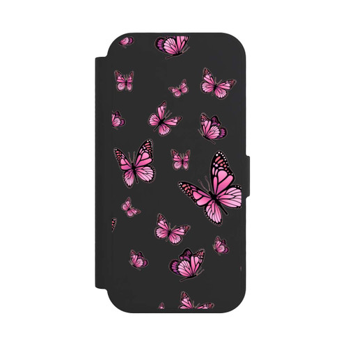 Apple iPhone 17 NIVOflip Schmetterlinge pink