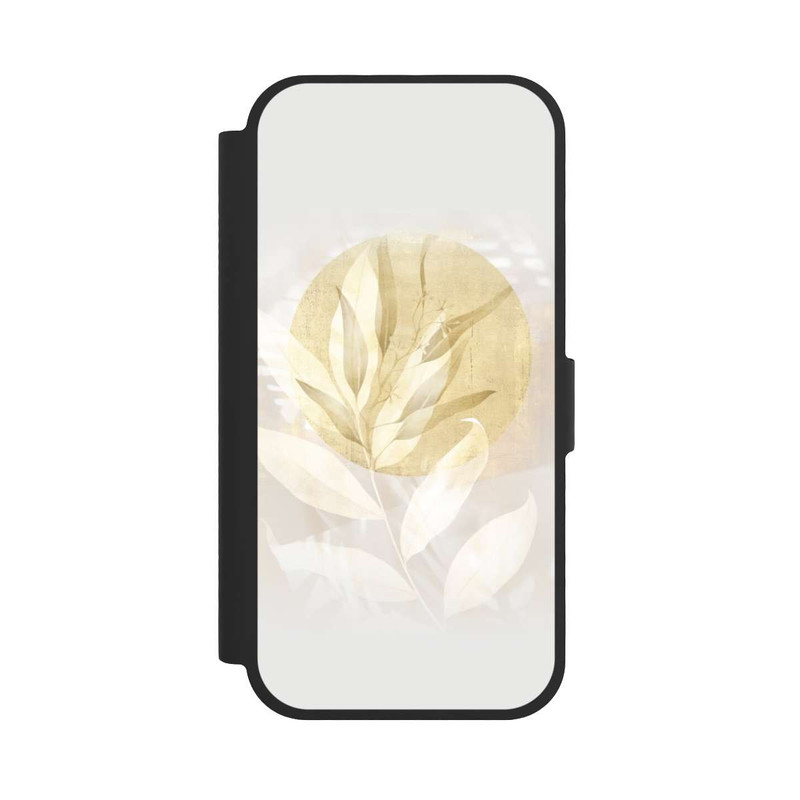 iPhone 17 NIVOflip Fleur Or Art Bohémien