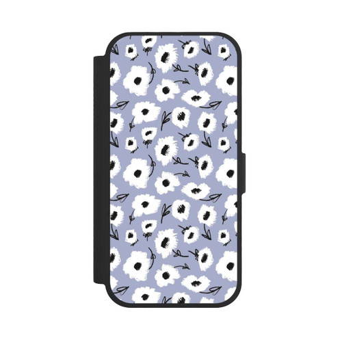 Apple iPhone 17 NIVOflip Pattern Fleurs Lilas