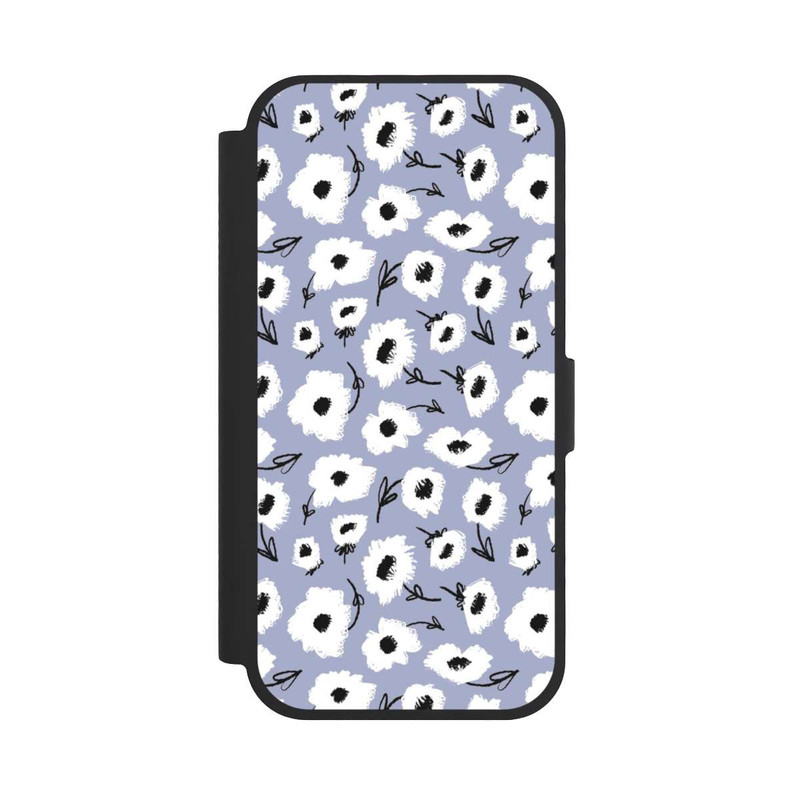 iPhone 17 NIVOflip Pattern Fleurs Lilas