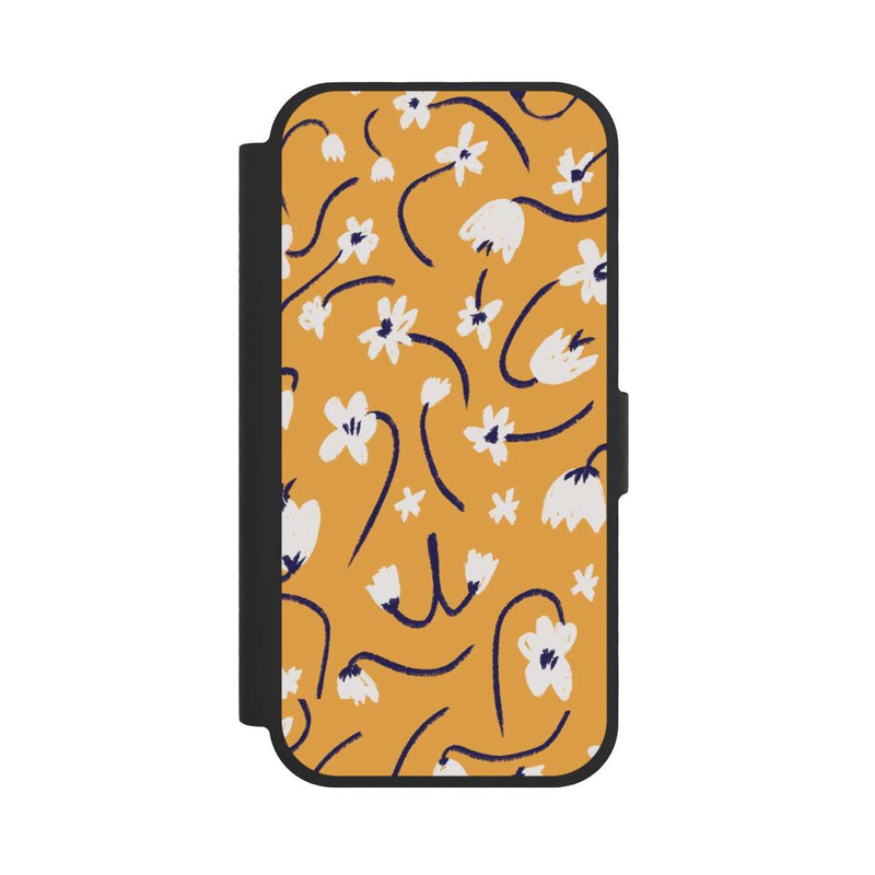 iPhone 17 NIVOflip Pattern Petites Fleurs Jaunes