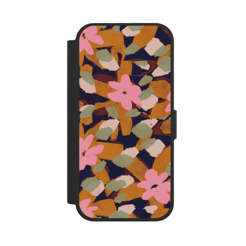 iPhone 17 NIVOflip Pattern Fleurs Roses