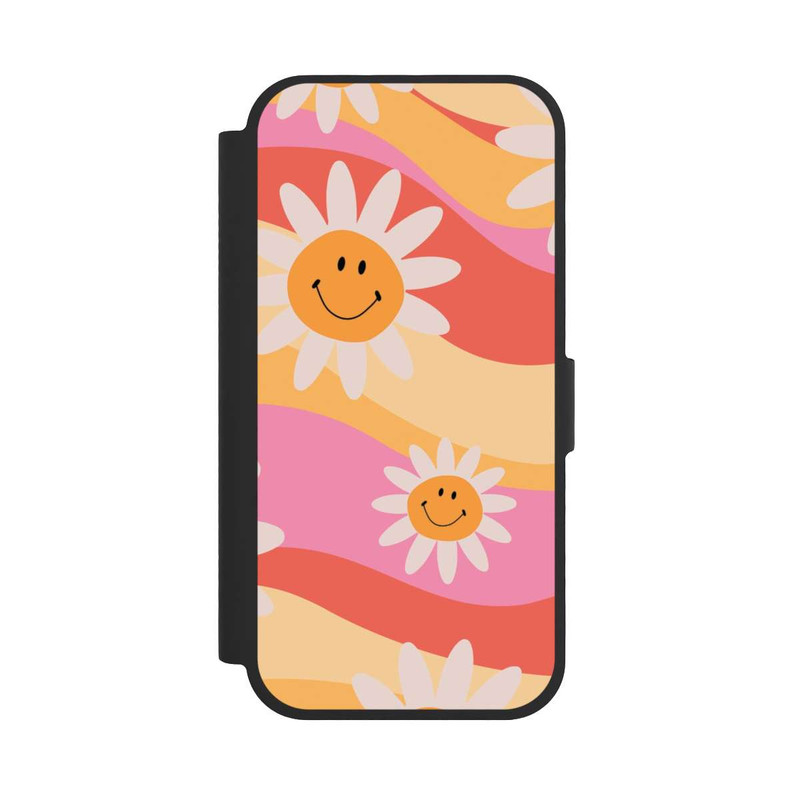 iPhone 17 NIVOflip Retro Smiles Orange Colorful