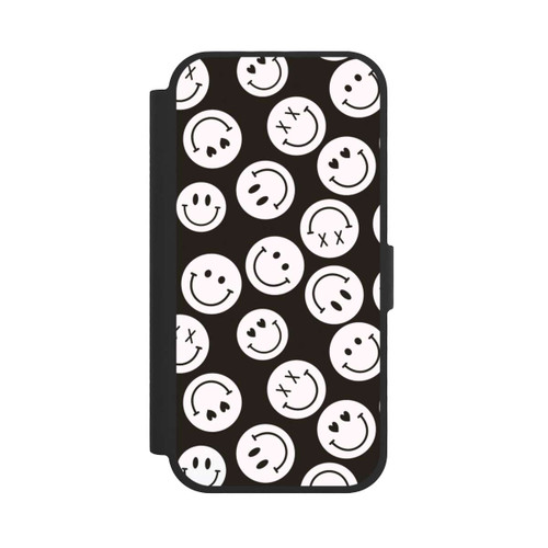  NIVOflip Smiles Emotes Pattern Black And White