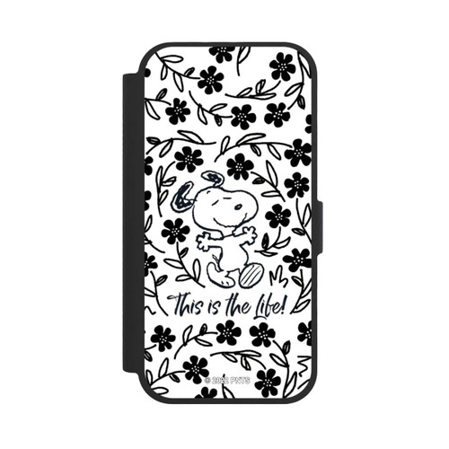 Apple iPhone 17 NIVOflip Snoopy Black and White This Is The Life