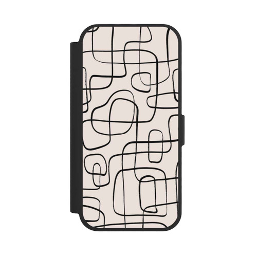 Apple iPhone 17 NIVOflip Lignes Fines Pattern