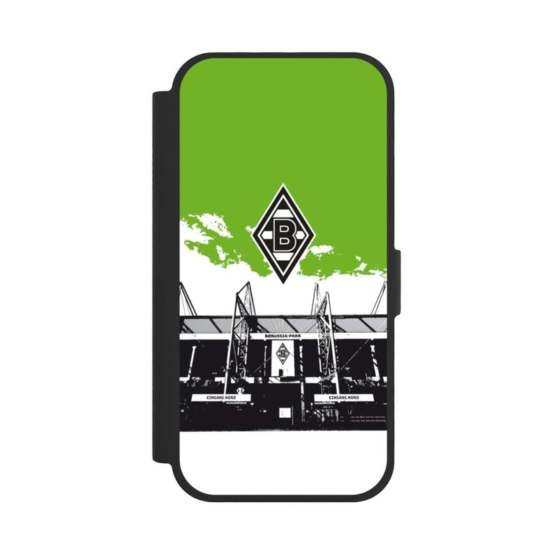 iPhone 17 NIVOflip Borussia-Park Schwarz Weiß Grün