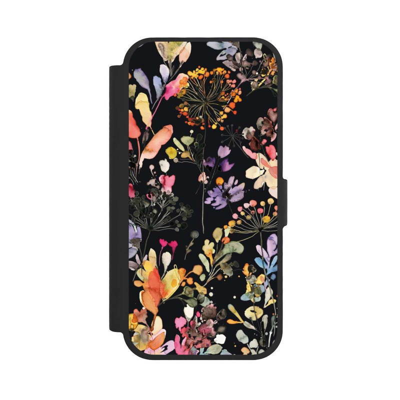 iPhone 17 NIVOflip Wilde Gräser schwarz
