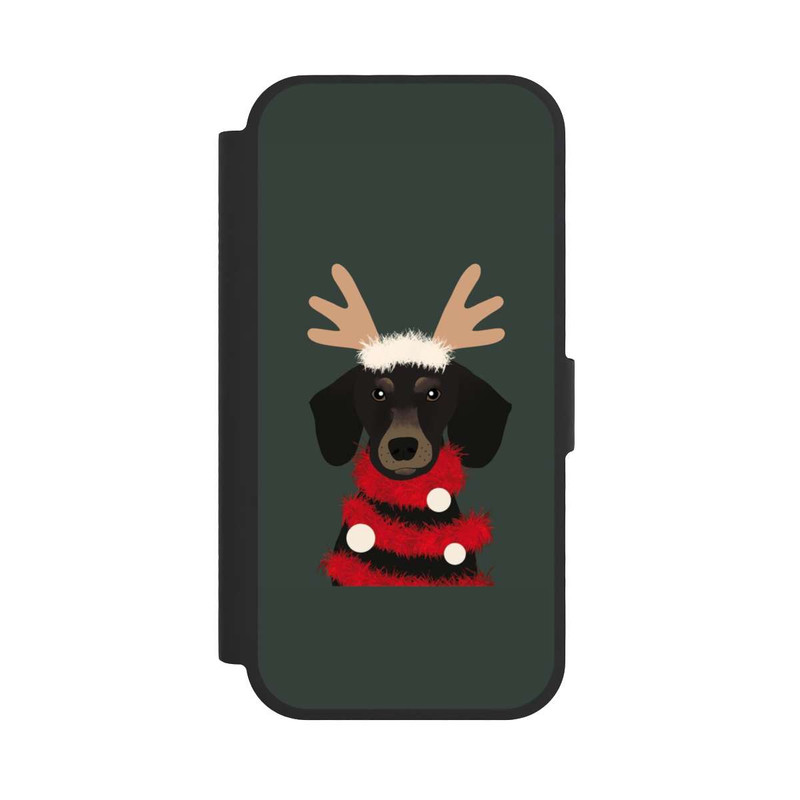 iPhone 17 NIVOflip weihnachtlicher Dackel