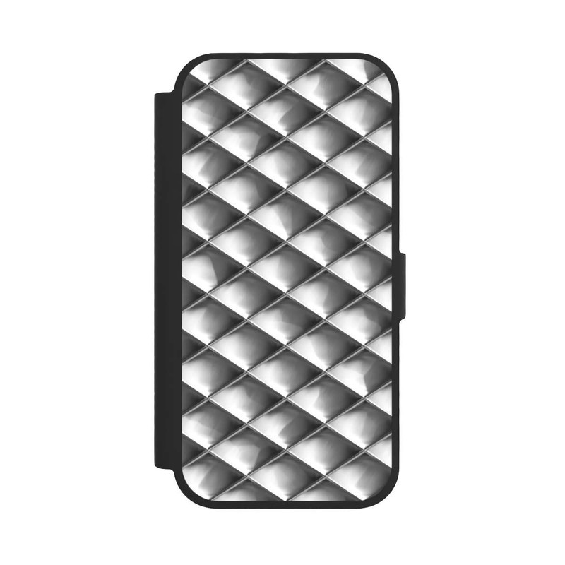 iPhone 17 NIVOflip Carrés argentés Glamour