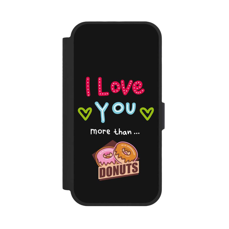 iPhone 17 NIVOflip Valentinstags - I Love You More than...Donuts