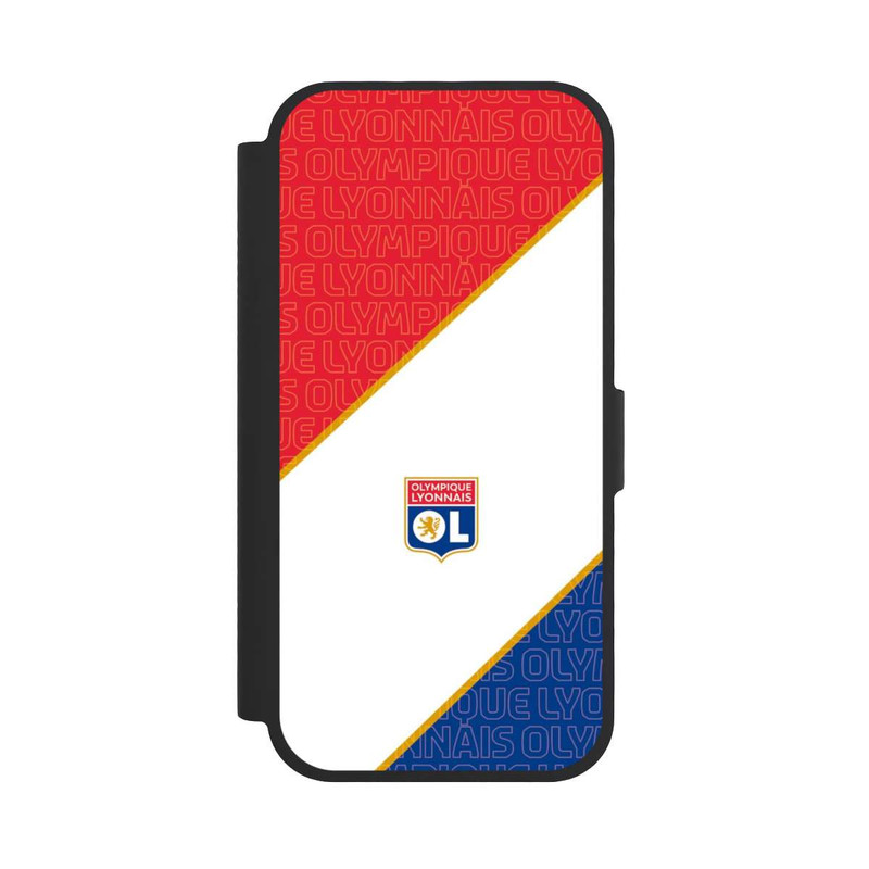 iPhone 17 NIVOflip Logo OL rouge et bleu