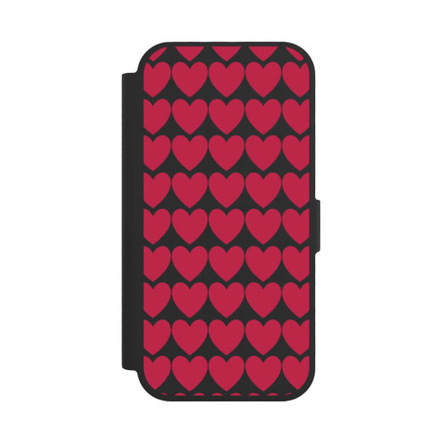 Apple iPhone 17 NIVOflip Viva Magenta-Herzen