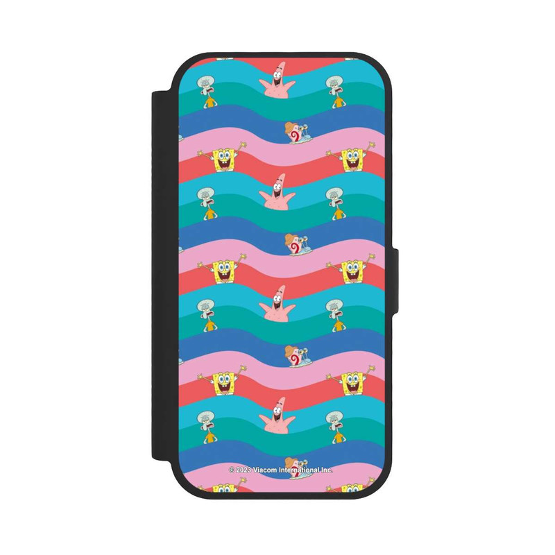 iPhone 17 NIVOflip Spongebob Freunde Bunte Wellen