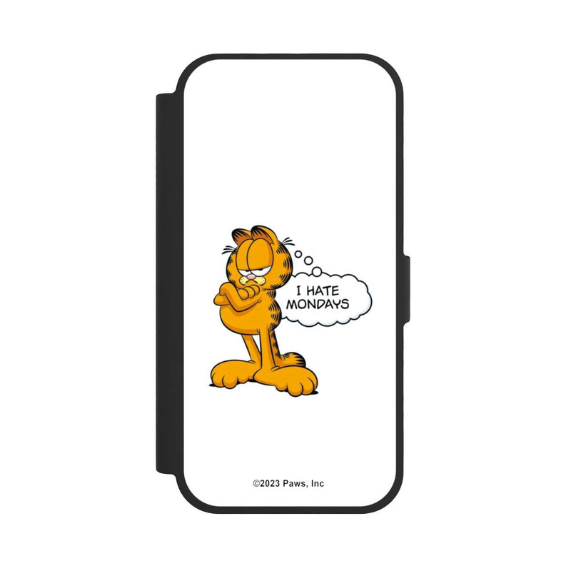 iPhone 17 NIVOflip Garfield I Hate Mondays Weiß