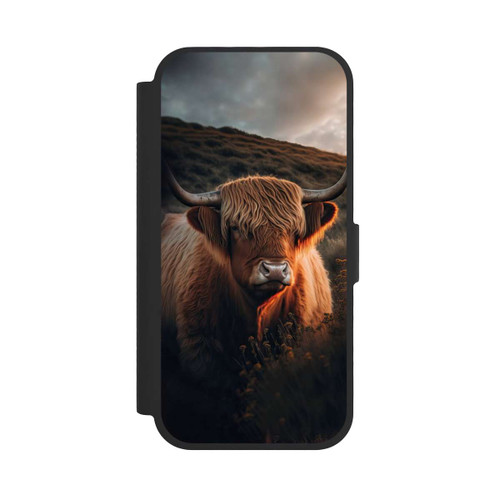 Apple iPhone 17 NIVOflip Vache Highland avec de grandes cornes avec IA