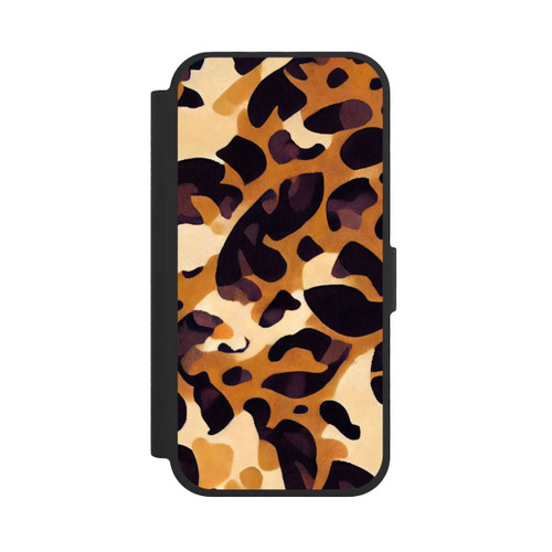 Apple iPhone 17 NIVOflip motif lion marron clair