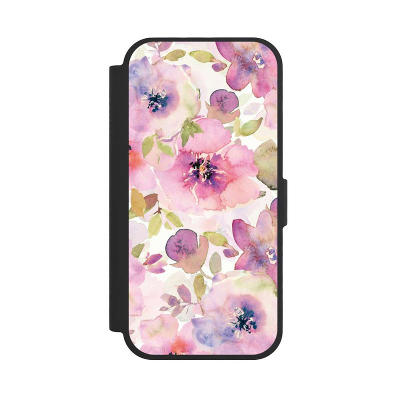 iPhone 17 NIVOflip Tapete mit rosa Blumen