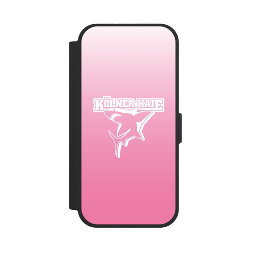 Apple iPhone 17 NIVOflip Kölner Haie Weiß Rosa