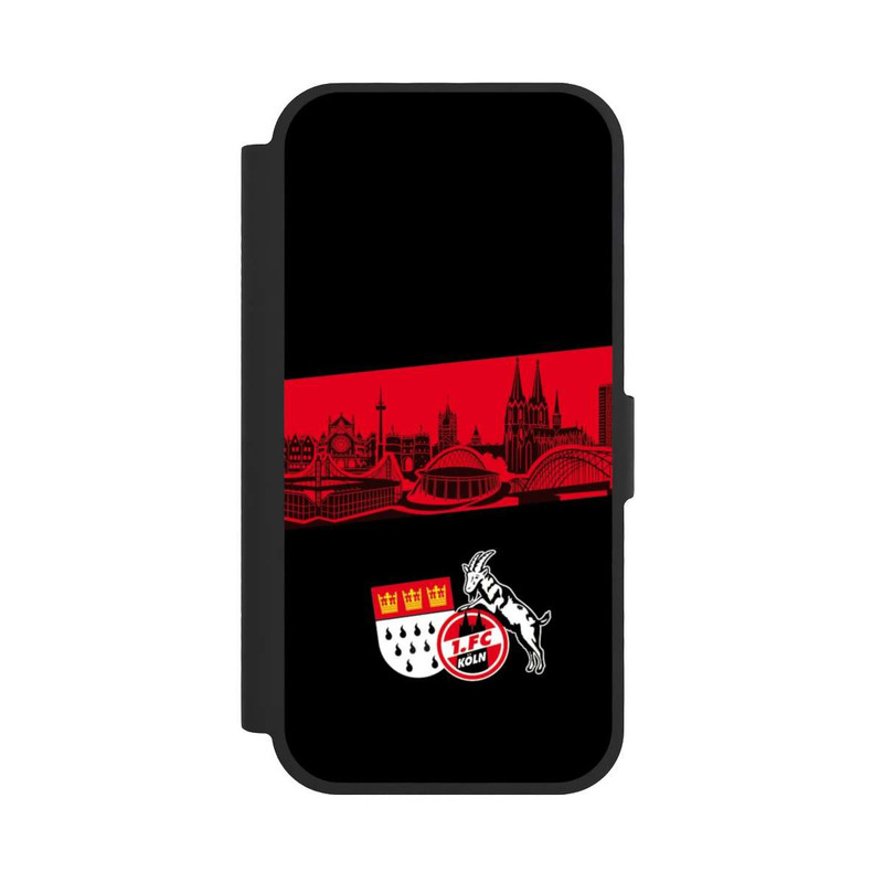 iPhone 17 NIVOflip Skyline Köln Rot Schwarz