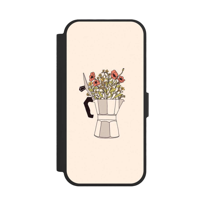 iPhone 17 NIVOflip Moka Blumen