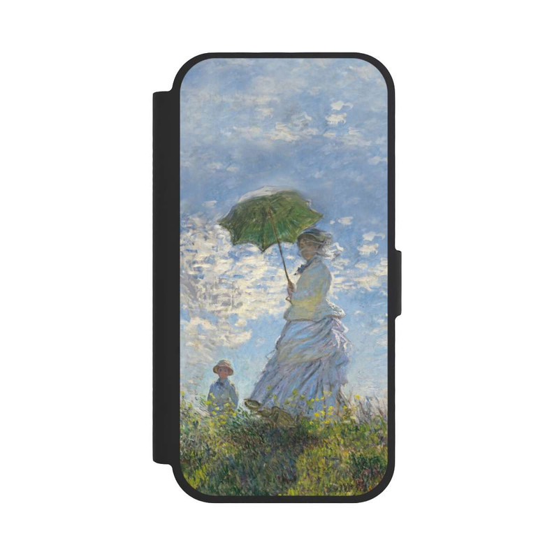 iPhone 17 NIVOflip Frau mit Sonnenschirm - Monet