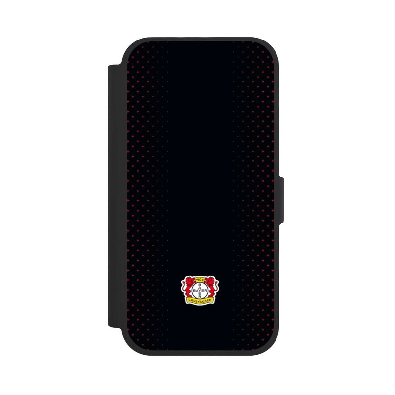 iPhone 17 NIVOflip Bayer 04 Leverkusen Schwarz mit Muster