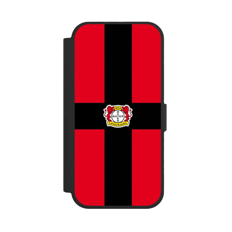 iPhone 17 NIVOflip Bayer 04 Leverkusen Schwarzes Kreuz auf Rot