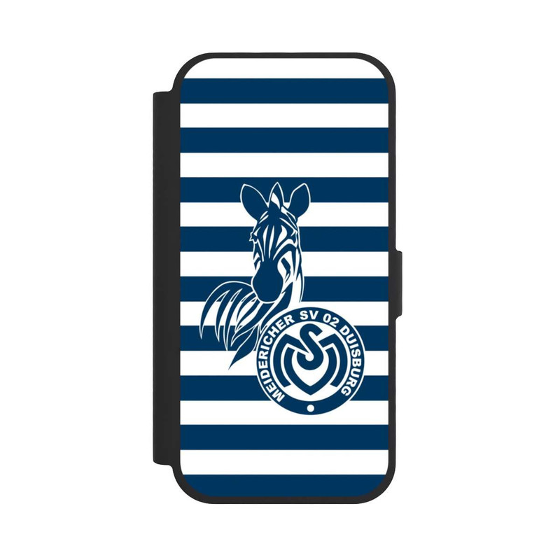 iPhone 17 NIVOflip MSV Duisburg Blau Weiß