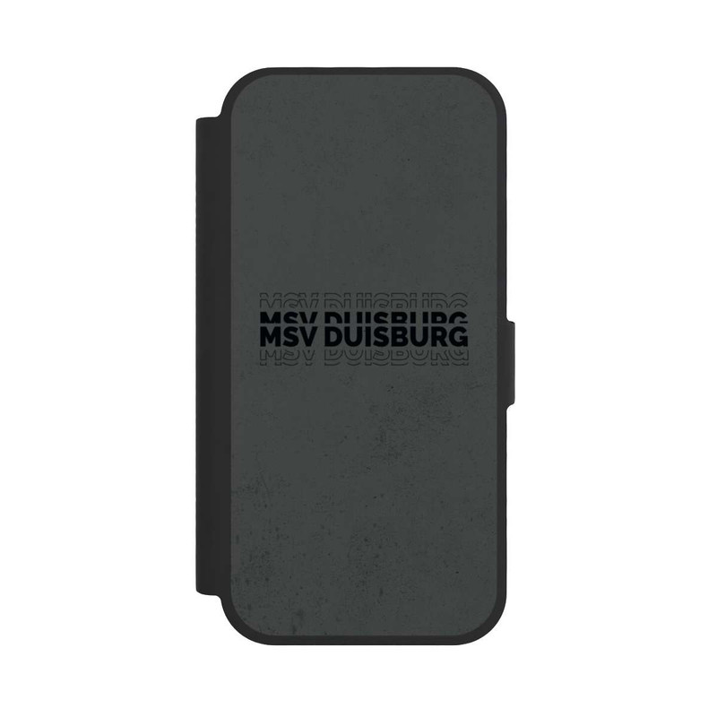 iPhone 17 NIVOflip MSV Duisburg Grau