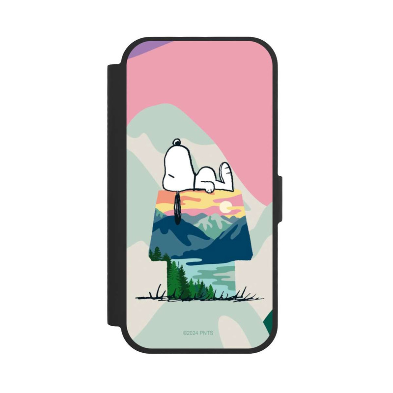 iPhone 17 NIVOflip Snoopy à l'extérieur