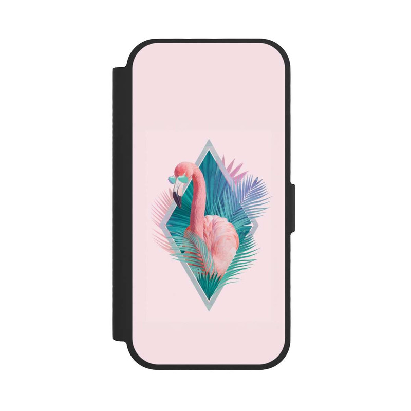 iPhone 17 NIVOflip Tropical Leaves Flamingo