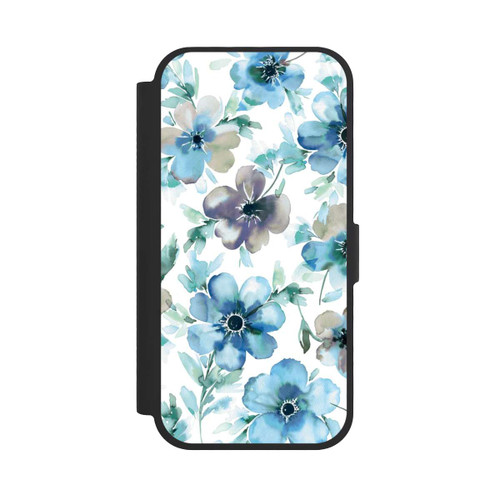 Apple iPhone 17 NIVOflip Blaues Blumenmuster Trendy