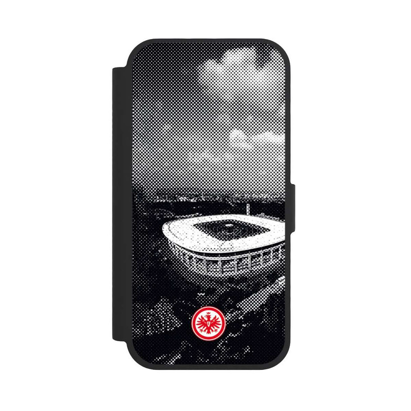 iPhone 17 NIVOflip SGE Stadion Schwarz Weiß