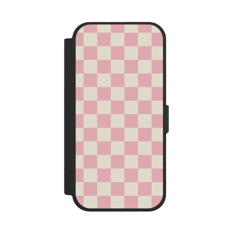 iPhone 17 NIVOflip Schachbrett Rosa
