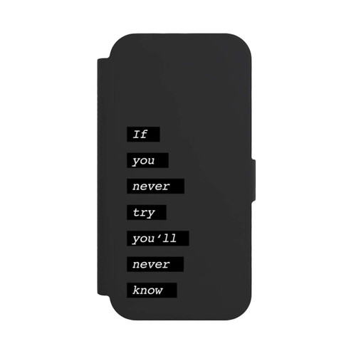  NIVOflip If You Try Black Transparent