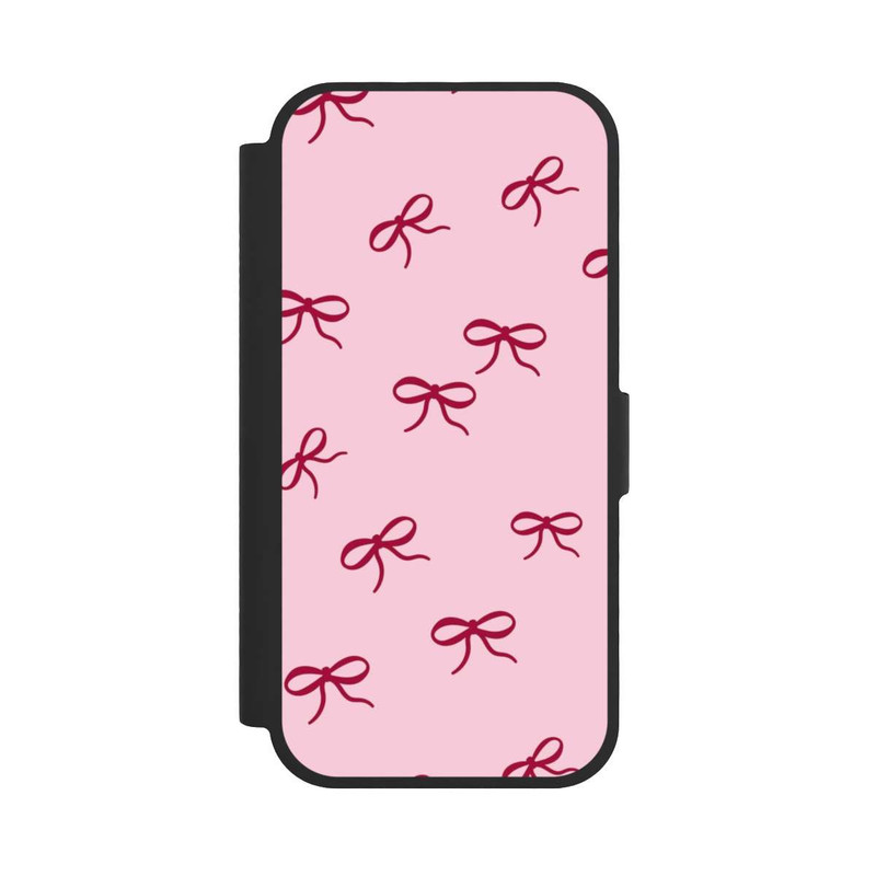 iPhone 17 NIVOflip Bows Red Pink Pattern