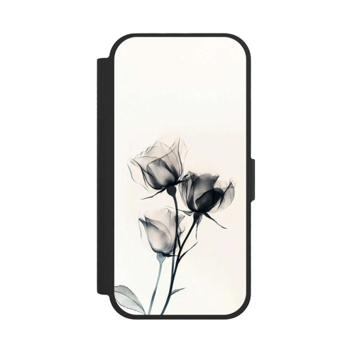 Apple iPhone 17 NIVOflip Schwarze Blume