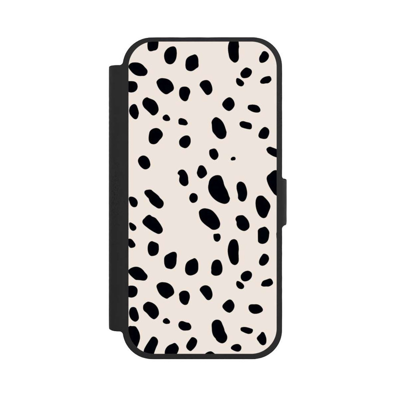 iPhone 17 NIVOflip Motif Animalier Guépard Noir
