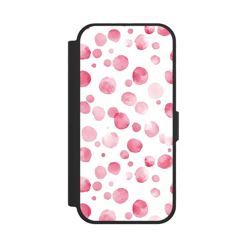 iPhone 17 NIVOflip Pink Dots Watercolor Pattern