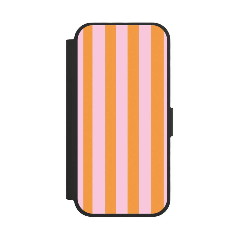 iPhone 17 NIVOflip Orange And Pink Stripes