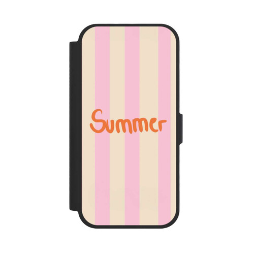  NIVOflip Summer- Rosa und Orange Streifen Hintergrund
