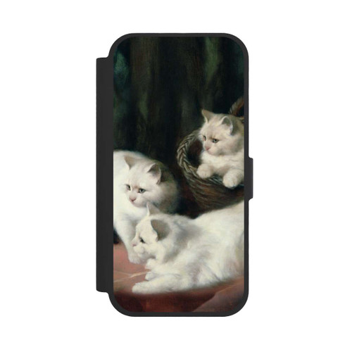 Apple iPhone 17 NIVOflip Three White Angora Kittens