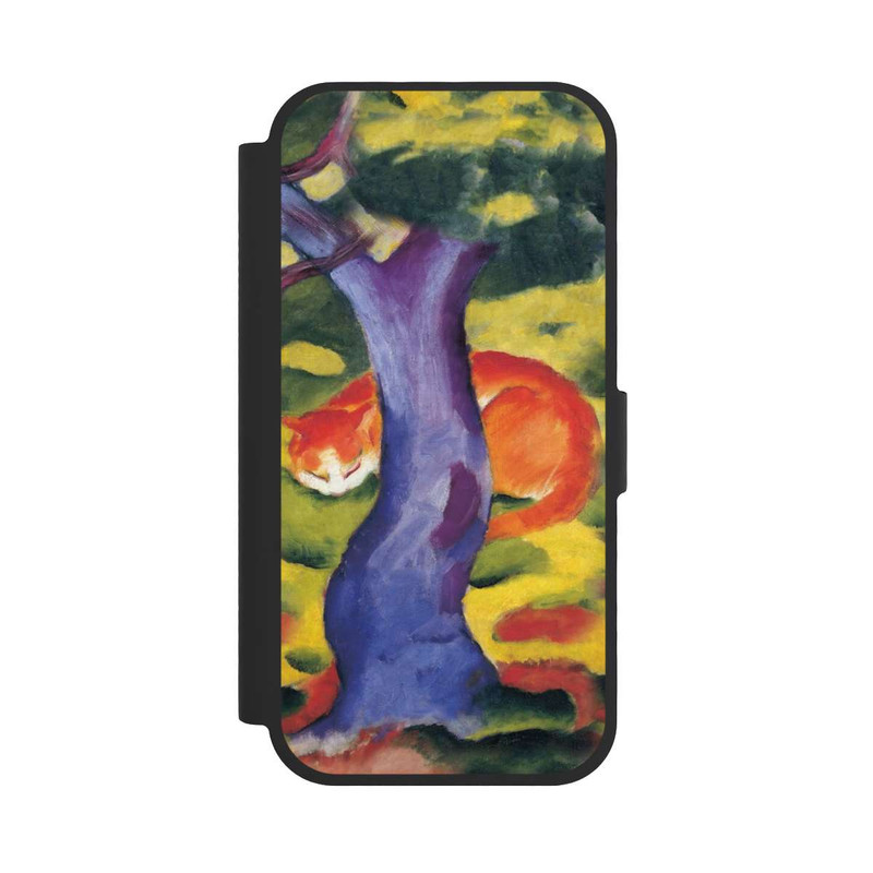 iPhone 17 NIVOflip Katze hinter Einem Baum von Franz Marc