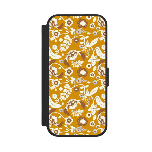  NIVOflip Stitch Floral Mustard Pattern