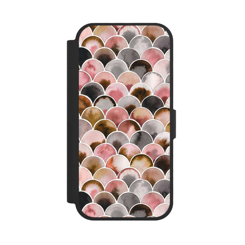 iPhone 17 NIVOflip Japandi Scales Pink Brown