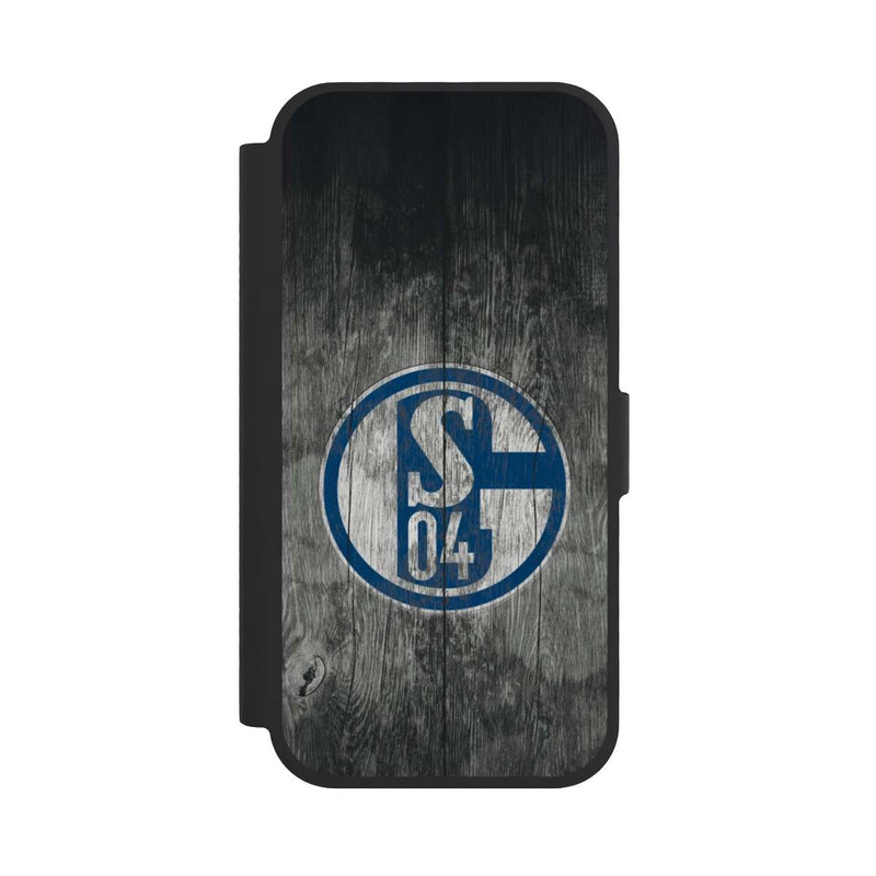 iPhone 17 NIVOflip Schalke 04 Holz Look